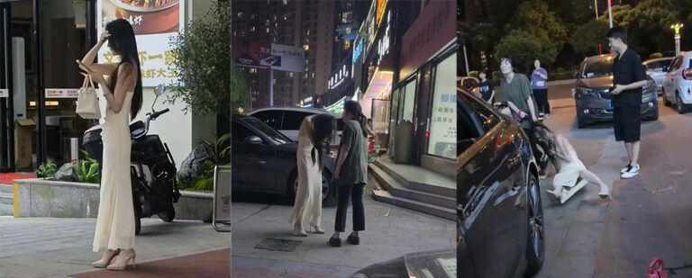 逆天伦理大瓜正妻当街抓歼羞辱小三跳河正妻上吊