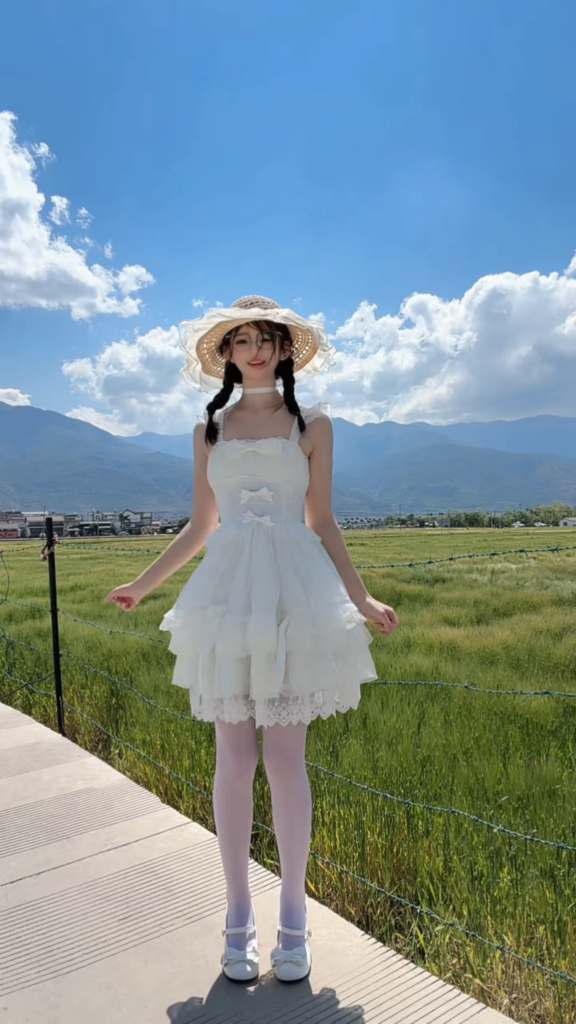 62万粉丝抖音网红美羊羊桑纯欲风嫩妹定制视频外流