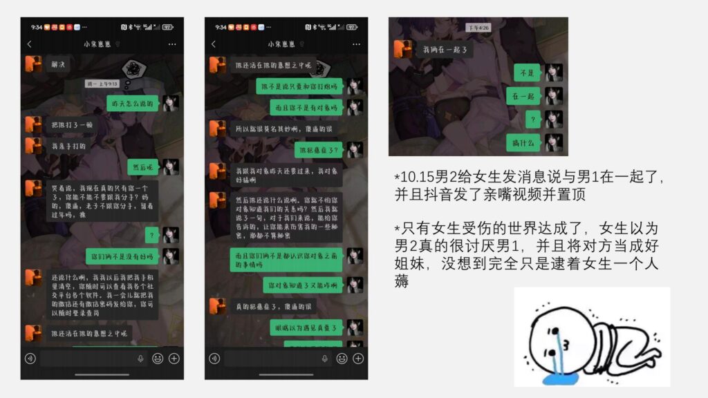 28页长文ppt自曝西安体育学院男友宁可做0也要出轨男娘