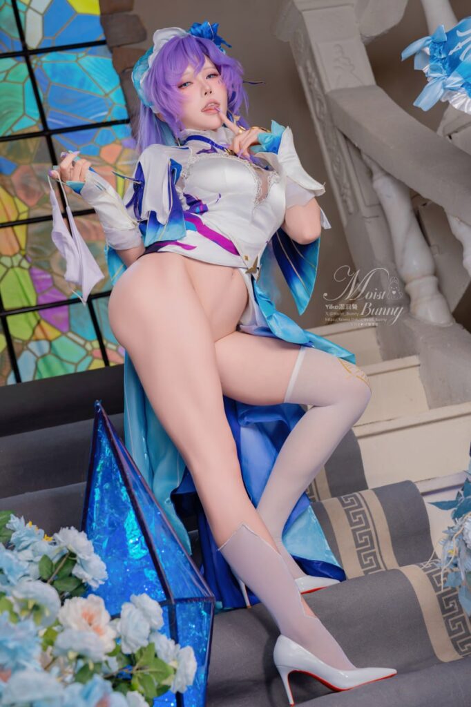 咬一口兔娘Yiko湿润兔[18+福利姬coser写真集]坎特雷拉cosplay鸣潮[107p+3v]