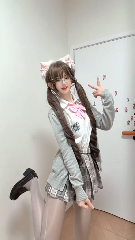 62万粉丝抖音网红美羊羊桑纯欲风嫩妹定制视频外流