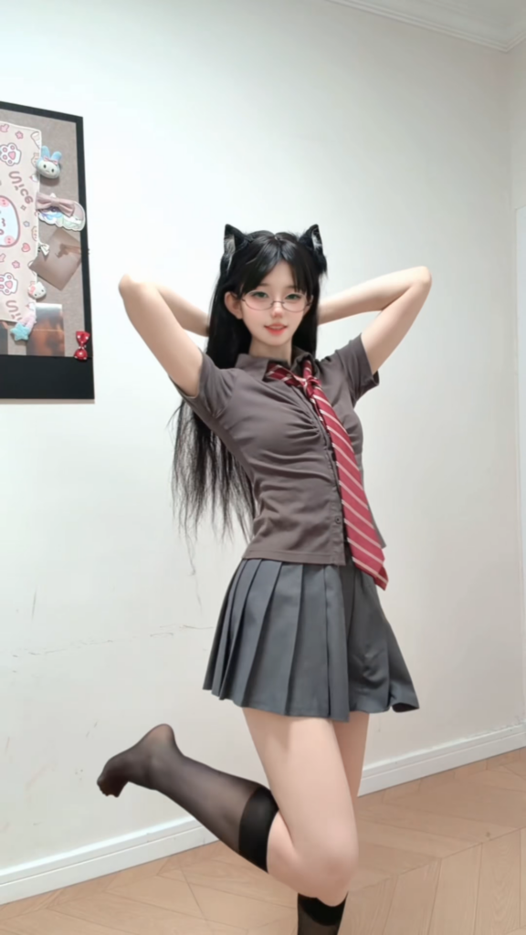 62万粉丝抖音网红美羊羊桑纯欲风嫩妹定制视频外流