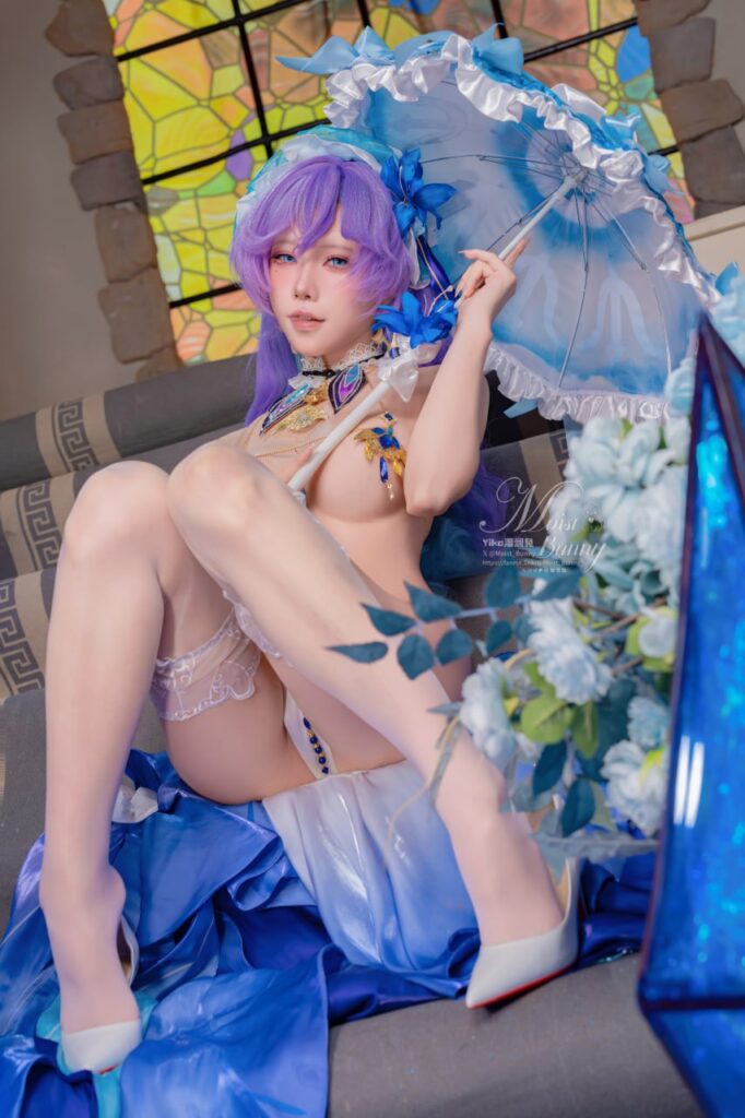 咬一口兔娘Yiko湿润兔[18+福利姬coser写真集]坎特雷拉cosplay鸣潮[107p+3v]