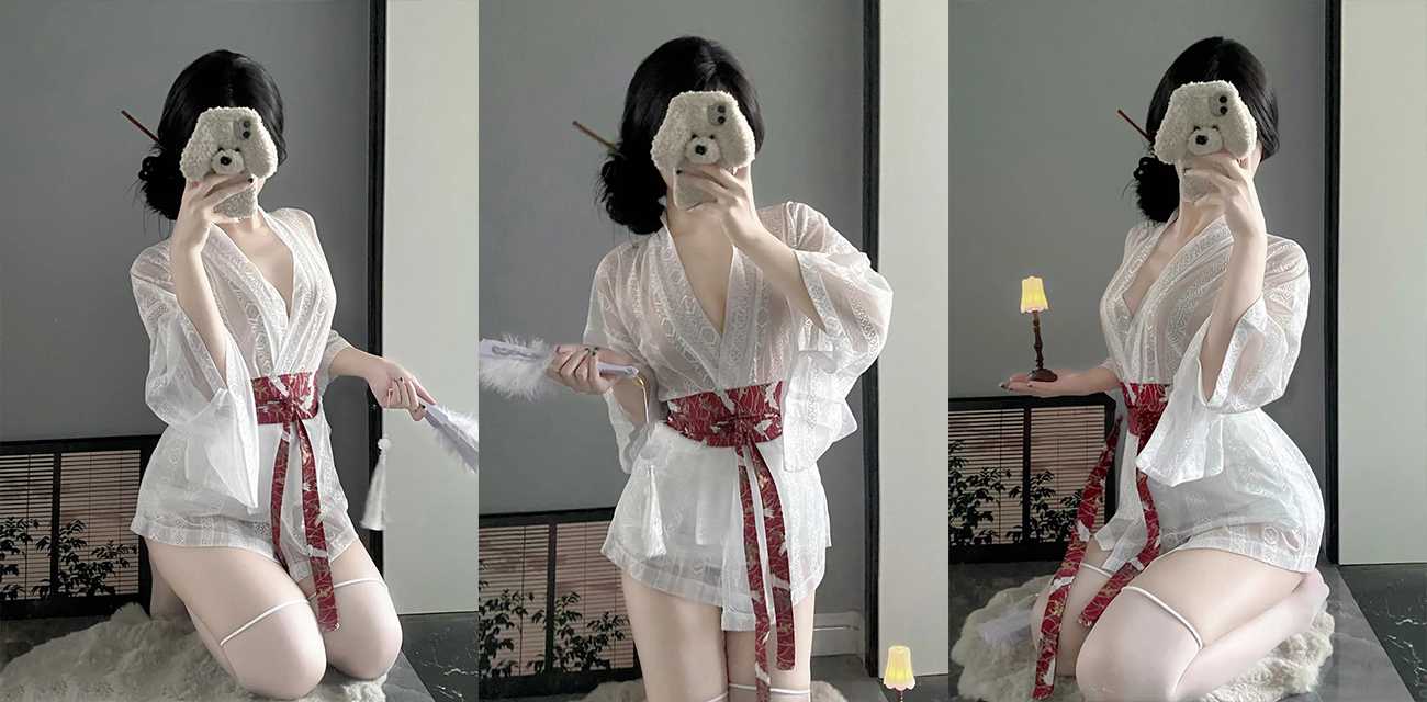 日本巨乳博主 muchitina 和服诱惑 跪舔乳交玩骑乘 完美肉体骚浪入骨！
