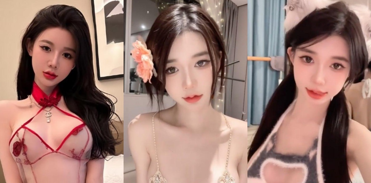 抖音网红 黎允熙 baby直播换衣服走光秀 玻璃反光清晰露点 擦边福利大放送