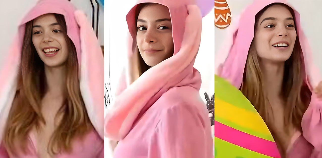 欧美绝色金发尤物 MollyLittle 化身可爱的小兔子居家发情挑逗哥哥疯狂做爱