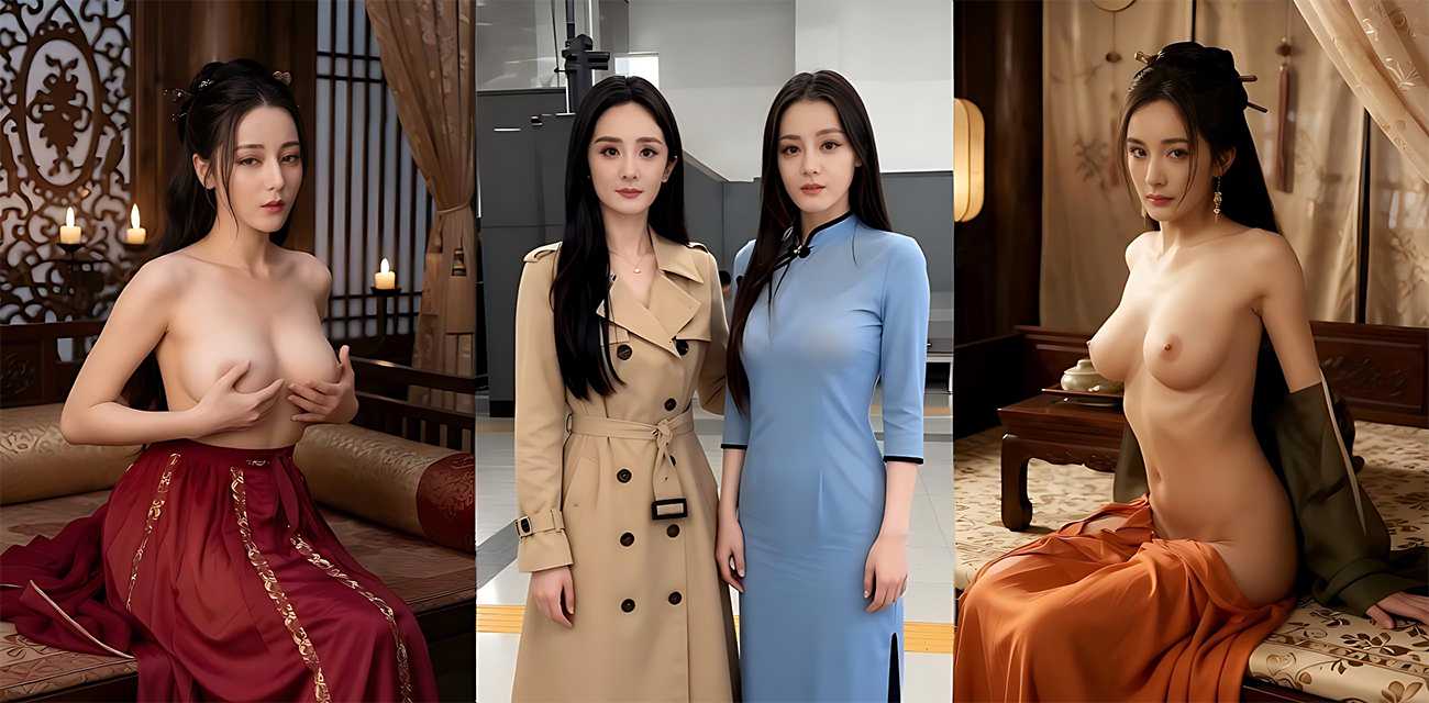 水果派AI魔改明星 杨幂热巴沦为人肉玩具 口爆后入配上重口解说 画面全程高能！