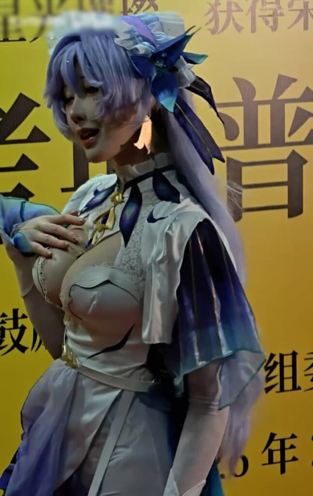 韩国知名coser女神yasal黑蜻蜓漫展坎特雷拉首秀