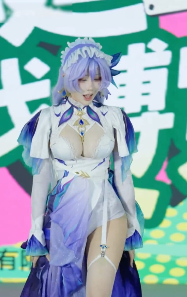 韩国知名coser女神yasal黑蜻蜓漫展坎特雷拉首秀