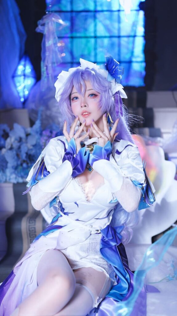 b站微博300万粉丝长腿女神coser走路摇鸣潮坎特雷拉完整版流出