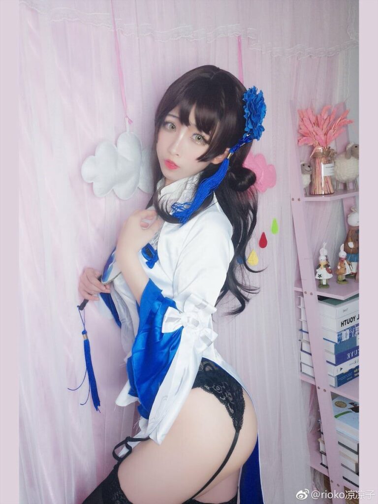 微博抖音知名福利姬rioko凉凉子早期大尺度写真流出