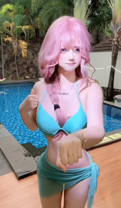 340万粉丝抖音福利姬佳佳拖把粉毛约束福利视频外流