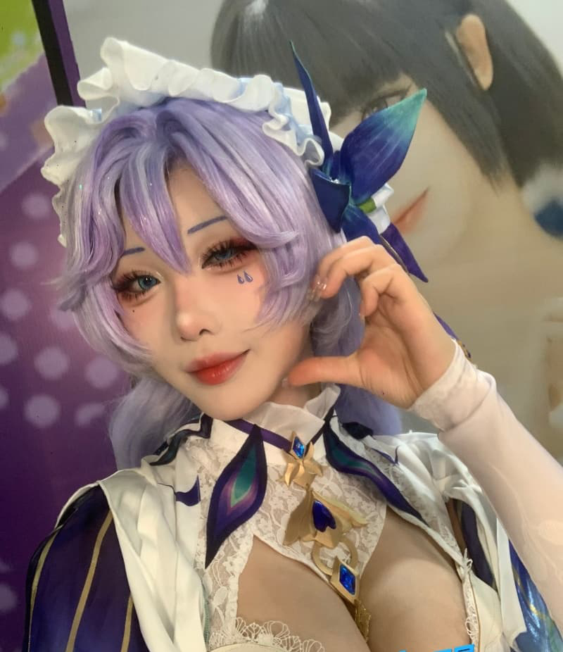 韩国知名coser女神yasal黑蜻蜓漫展坎特雷拉首秀