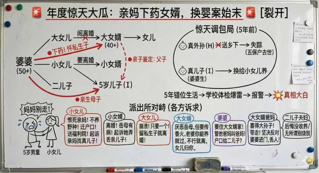 江门丈夫娘给女婿下药事件还有后续亲妈下药借腹生子换外孙