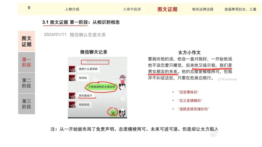 童锦程私生子事件孩子妈32页自证清白