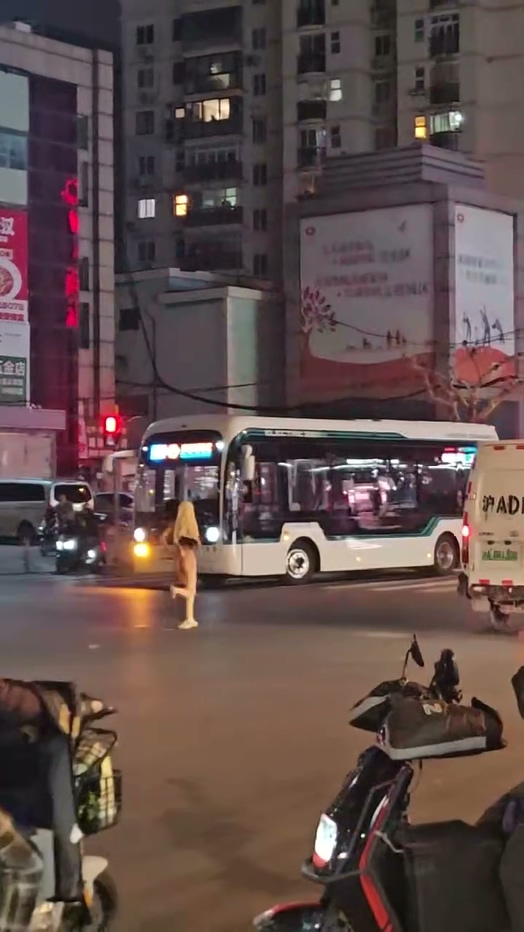 主人的任务上海普陀中环深夜惊现女子果奔