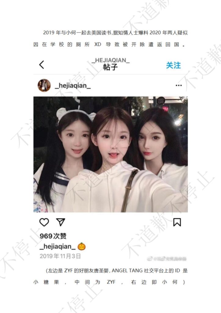 200超长PPT揭秘抖音微博百万粉丝豪门女张亦梵