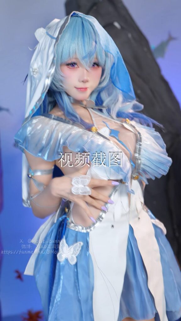 咬一口兔娘ovo[18+福利姬coser写真集]守岸人cosplay鸣潮[75p+2v]（共75张图片）