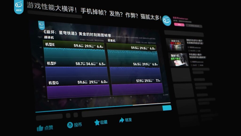 厂商作弊揭秘极客湾手机游戏性能大横评视频36分钟完整版