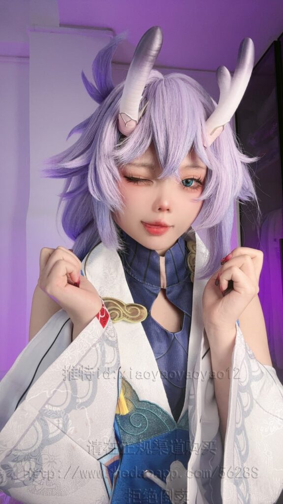 小瑶幺幺[18+福利姬coser写真集]星穹铁道cos白露[54p+4v]（共54张图片）