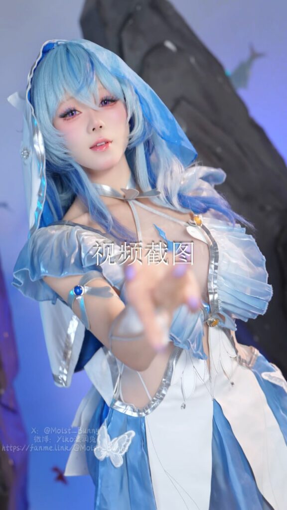 咬一口兔娘ovo[18+福利姬coser写真集]守岸人cosplay鸣潮[75p+2v]（共75张图片）