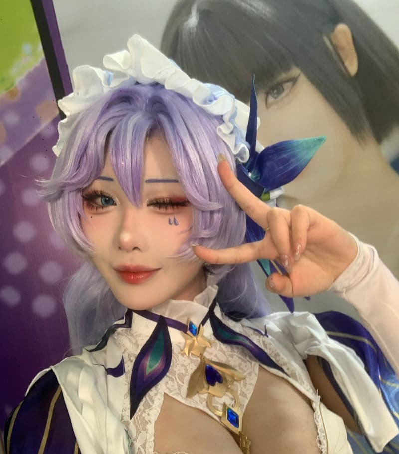 韩国知名coser女神yasal黑蜻蜓漫展坎特雷拉首秀
