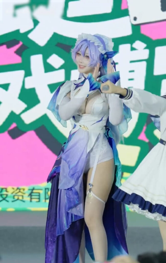 韩国知名coser女神yasal黑蜻蜓漫展坎特雷拉首秀
