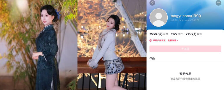 211万粉丝抖音宝妈汤圆妈被封禁软诱惑擦边被指线下缘交