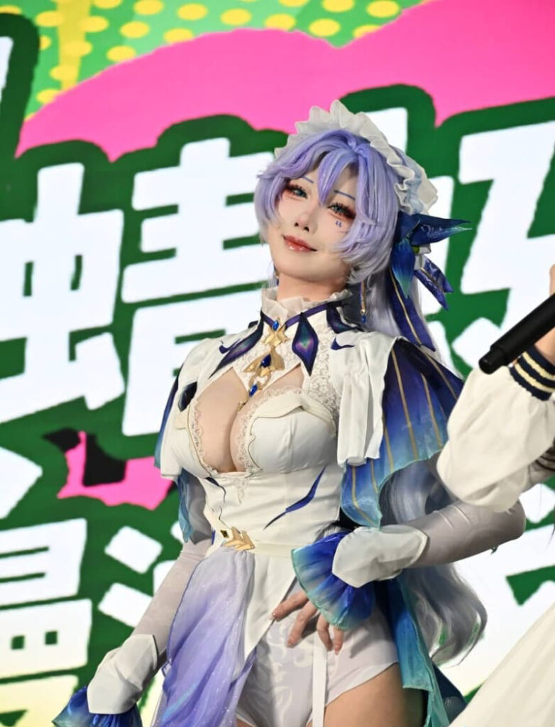 韩国知名coser女神yasal黑蜻蜓漫展坎特雷拉首秀