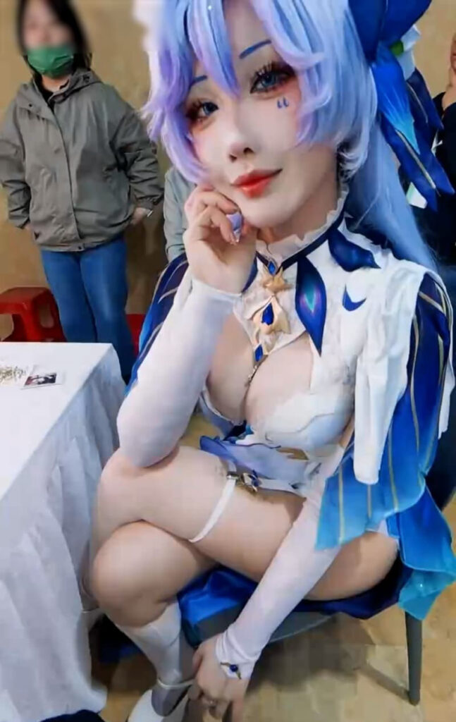 韩国知名coser女神yasal黑蜻蜓漫展坎特雷拉首秀