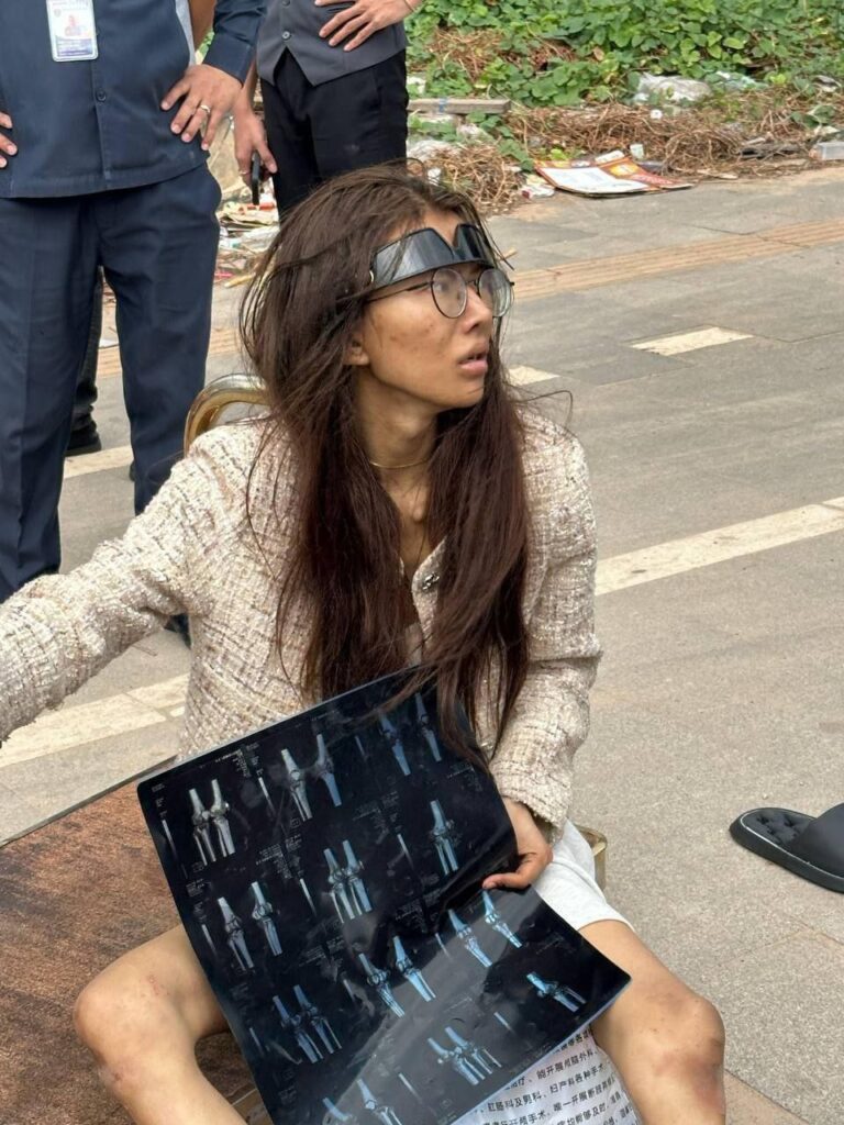 抖音网红umi从柬埔寨一枝花到沦落街头变乞丐